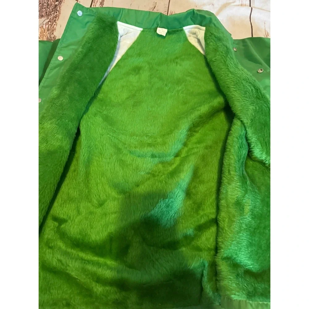 Vintage Michigan State Satin Jacket Spartans Youth Lg 14/16 Women's Small Med